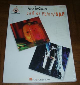 Alice In Chains Music Book - Jar Of Flies / Sap - Guitar Recorded Versions