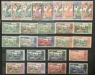 French Guiana 109 - 151 Mnh/mint Cv$75.  35 [stock Image]
