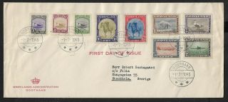 Greenland To Denmark Multifranked Cover 1945