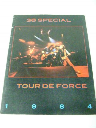 38 Special Tour De Force 1984 Japan Tour Concert Program Book