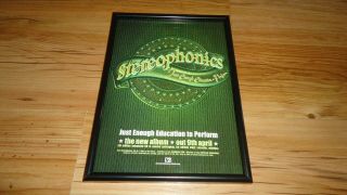 Stereophonics Just Enough Education To Perform - Framed Advert