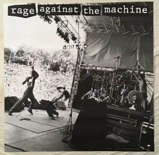 Rage Against The Machine 1993 Promo Poster Matte Ratm