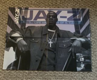 Jay - Z - Vol.  3 Life And Times Of S.  Carter 17x22 Promo Poster.  Never Displayed