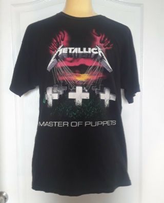 Vintage Metallica Concert T - Shirt Size Xl