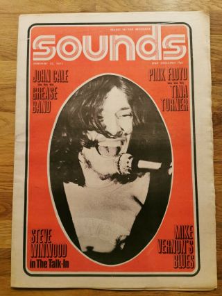 Sounds Music Newspaper January 23 1971 Pink Floyd