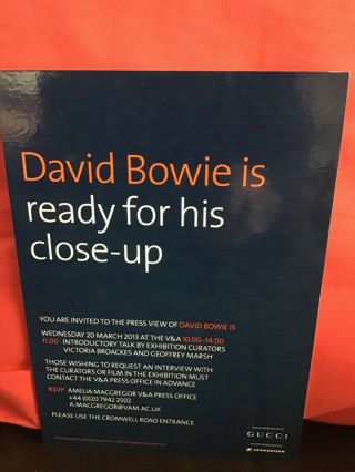David Bowie Is Cards
