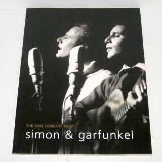 Simon & Garfunkel 2003 Concert Old Friends Tour Program Book Music