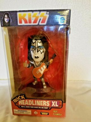 Kiss Ace Frehley Rock Headliners Xl 1999 Figure Ltd.  Collector Edition