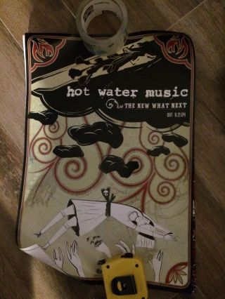 Hot Water Music Promo Poster The What Next 13 X 18 Vg