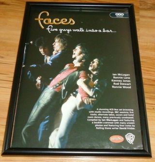 Faces Five Guys Walk Into A Bar Framed Press Release Promo Poster