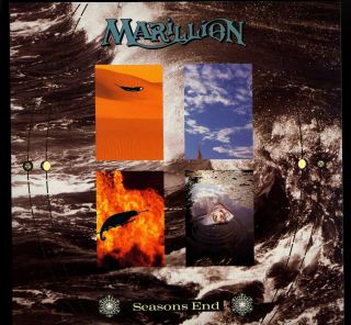 Marillion - Seasons End - 2 Sided Promo Poster Flat 12 X 12