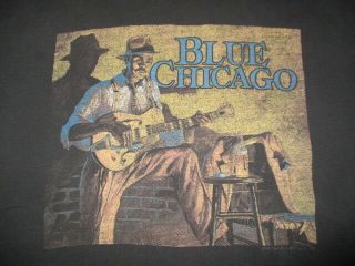 1994 Blue Chicago (painting By John Carroll Doyle) (2xl) T - Shirt