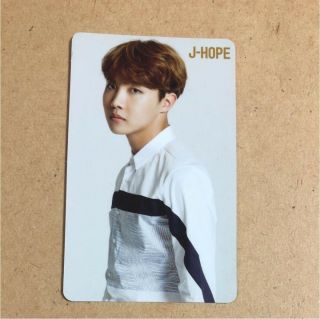 Bts Bangtan Boys J - Hope Official Photo Card Pc Japan Limited B293