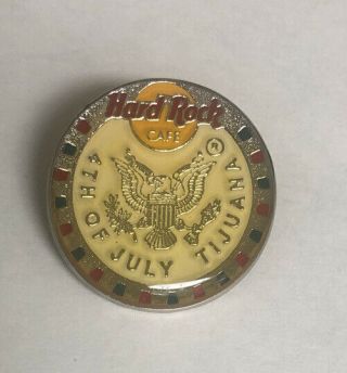 Hard Rock Cafe Tijuana 1997 July 4th Pin Presidential Seal - Le 500 - Hrc
