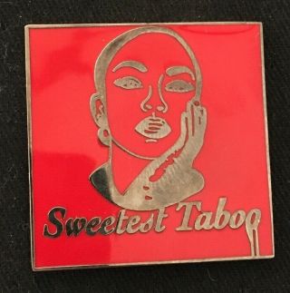 Sade - Sweetest Taboo Pin R&b Hip Hop Rap Limited Edition