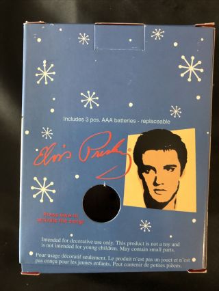 Elvis Presley JUKEBOX I’ll Be Home For Christmas”Musical Amer Greetings NIB 2004 2