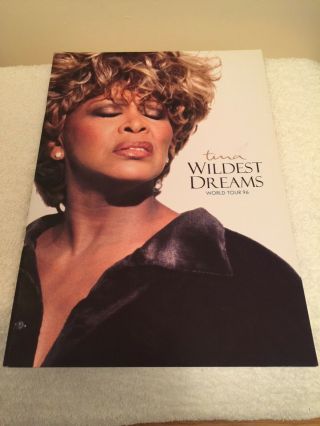 Tina Turner Souvenir Book From Her 1996 Wildest Dreams Tour