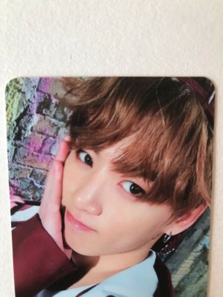 Authentic Official BTS You Never Walk Alone Album Photocard Jungkook 2