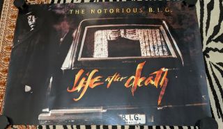Ex Rap/hip - Hop Poster - Notorious B.  I.  G.  - Life After Death - Livewire 24x33 "