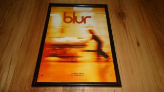 Blur - 1997 Framed Advert