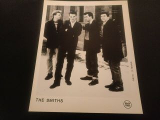 The Smiths Morrissey Press Promo Photo 1986 Rough Trade Queen Is Dead