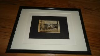 Big Country/a Certain Ratio London Lyceum 1982 - Framed Advert