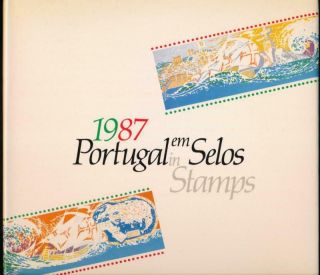 Portugal Em Selos (in Stamps) 1987 Year Book