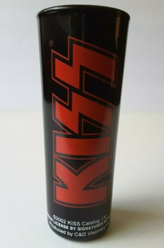 Kiss Gene Simmons 1978 Solo Album 4 " Shot Glass Shooter Official 2002 New/unused