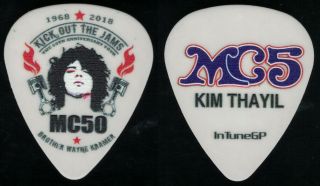 Mc50 - Very Rare Tour Guitar Pick - - Wayne Kramer Kim Thayil - Soundgarden