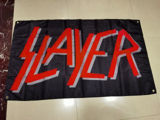 Slayer Flag Banner Cloth Sign Poster 3 
