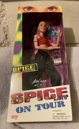Spice Girls On Tour Mel C Doll Sporty Melanie 1998 Galoob Mib