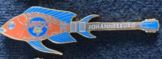 Hard Rock Cafe Johannesburg 2000 Fish Guitar Series Pin