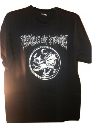 Cradle Of Filth “filth 69 Sigil” Unworn Large T - Shirt_symphonic Black Metal