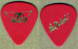 Aerosmith Brad Whitford Guitar Pick Vintage Authentic Concert Stage Tour Rock