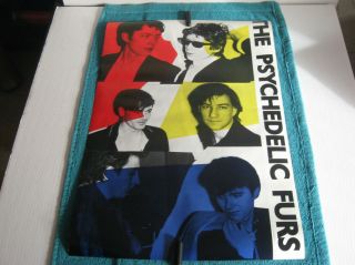 1981 Vintage The Psychedelic Furs Promo Poster Post Punk Wave