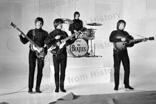 8x10 Print Beatles John Lennon Paul Mccartney Ringo Starr 1964 2712