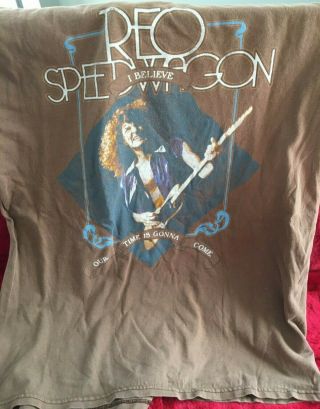 Vintage Reo Speedwagon 25th Anniversary Tour T - Shirt Xl