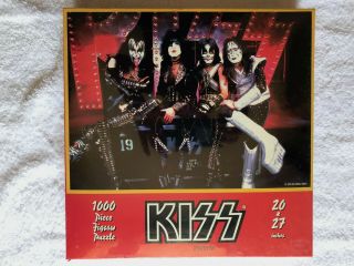 Official 1997 Kiss Reunion Tour 1000 Piece Jigsaw Puzzle (red) 20 " X 27 "