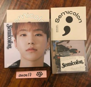 Seventeen Semicolon 1st Press Hoshi / Soonyoung Cover (no Pc/minicards)