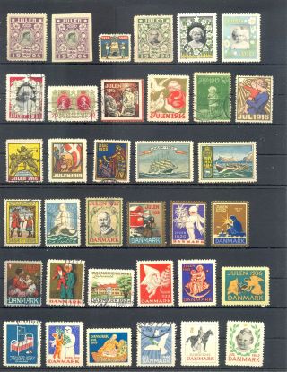 Denmark 1904/2014 - 147 X Poster Stamp /julen - /  /0 - - F/vf