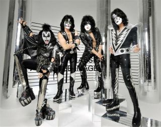 American Rock & Roll Band Kiss 11x14 Photo Poster Gene Simmons Stanley Criss