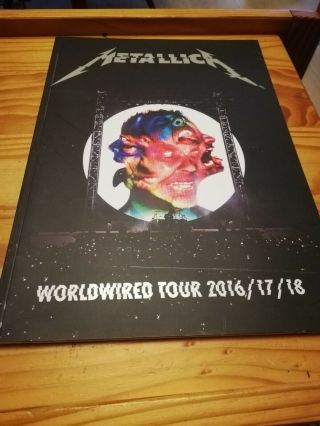 Metallica Worldwide Tour 2016/17/18/19 Official Concert Programme Near