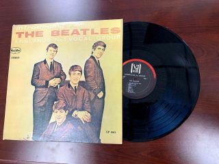 The Beatles " Introducing The Beatles " Lp Album Vinyl Record Veejay Lp1062