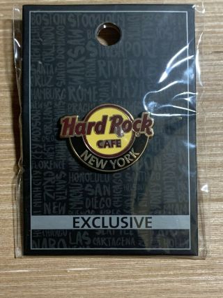 Hard Rock Cafe York Pin Core Classic Logo Red 2017 In Package