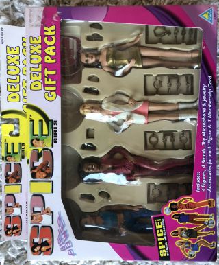 Spice Girls Deluxe Gift Pack - 4 Figures 1998 -