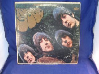 The Beatles Lp Record Album - Rubber Soul Capital Full Dimension Stereo St 2442
