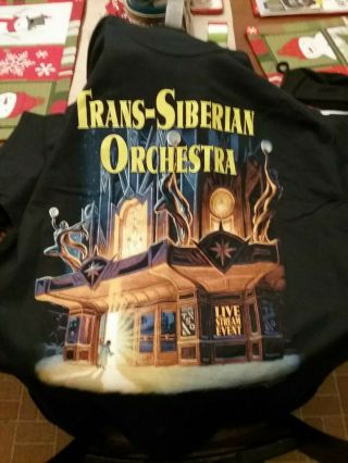 Nwot 2020 Trans_siberian Orchestra Xl Black T_shirt