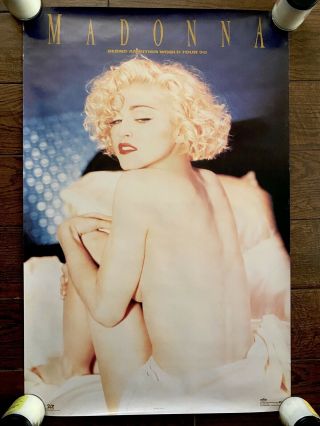 Madonna Blonde Ambition Tour Poster