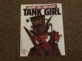 (nmem24) Poster 11x9 " Happy 20th Birthday Tank Girl.