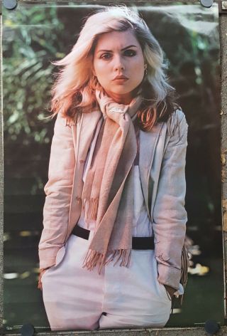 Debbie Harry Blondie Poster 1979 / Apprx 24 X 36